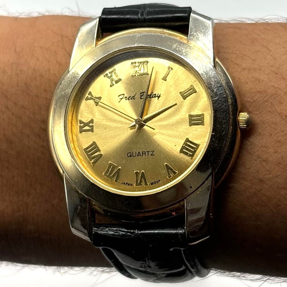 Vintage Gold Fred Belay Men's Watch